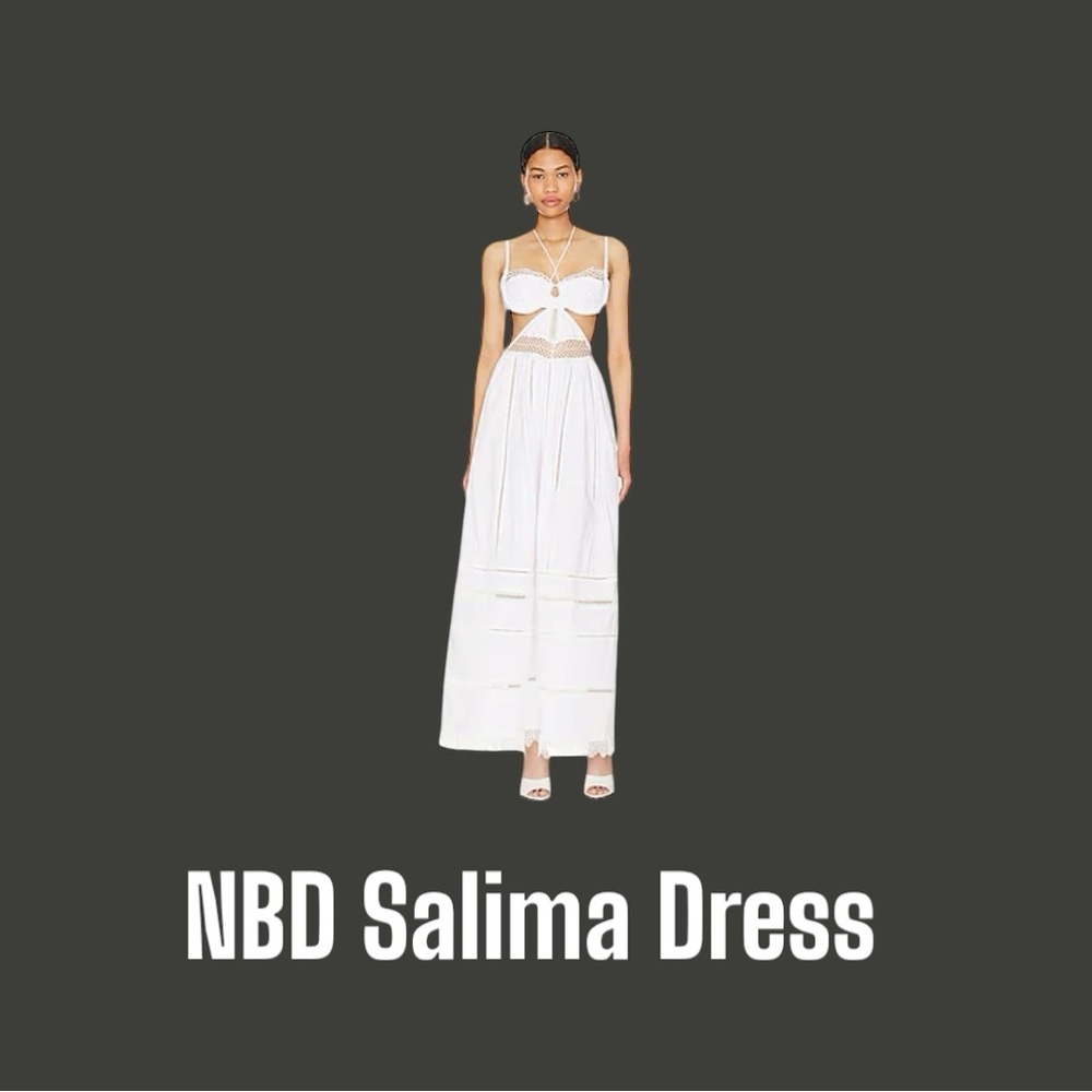 NBD Salima Maxi dress sz L NWOT